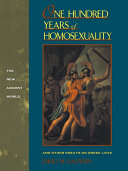 One Hundred Years of Homosexuality Pdf/ePub eBook
