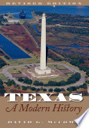 Texas  A Modern History Book PDF