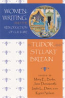 Women, Writing, and the Reproduction of Culture in Tudor and Stuart Britain