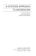 A Systems Approach to Biomedicine Book