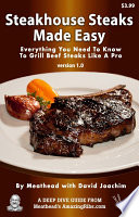 Steakhouse Steaks Made Easy Book