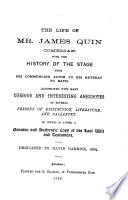 The Life of Mr. James Quin, Comedian