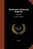 Blackwood S Edinburgh Magazine