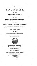 Proceedings of the Honorable House of Representatives