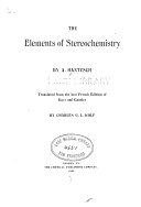The Elements of stereochemistry  