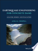 Earthquake Engineering for Concrete Dams Book