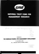 National Trust Fund for Management Research