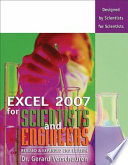 Excel 2007 for Scientists and Engineers Book