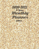 2020-2021 2-Year Glitter Monthly Planner
