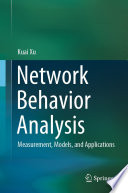 Network Behavior Analysis Book