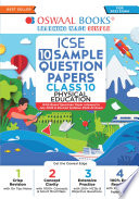 Oswaal ICSE Sample Question Papers Class-10 Physical Education (For 2023 Exam)