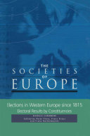 Elections in Western Europe 1815 1996