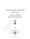 History of Amazake and Rice Milk (1000 BCE to 1021)