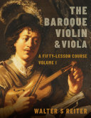The Baroque Violin   Viola  vol  I