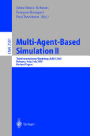 Multi-Agent-Based Simulation II