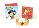 Wonder Woman Tiara Bracelet and Illustrated Book Book