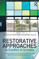 Restorative Approaches to Conflict in Schools Book
