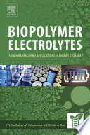 Book Biopolymer Electrolytes Cover