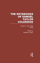 Coleridge Notebooks V2 Notes