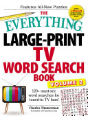 The Everything Large-Print TV Word Search Book, Volume 2