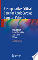 Postoperative Critical Care for Adult Cardiac Surgical Patients Book