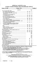 Official Gazette of the United States Patent and Trademark Office