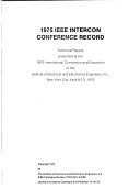 IEEE Intercon Conference Record