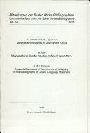 Die Mitteilungen der Basler Afrika Bibliographien