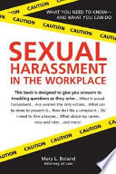 Sexual Harassment In The Workplace