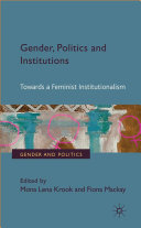 Gender, Politics and Institutions Pdf/ePub eBook