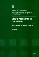 DFID's assistance to Zimbabwe