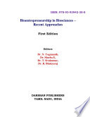 Bioentrepreneurship in Biosciences     Recent Approaches