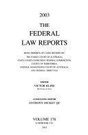 The Federal Law Reports