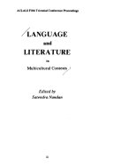 Language and Literature in Multicultural Contexts