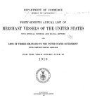 Merchant Vessels of the United States   