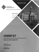 International Symposium on Memory Management