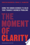 The Moment of Clarity Book