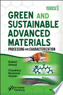 Green and Sustainable Advanced Materials Book