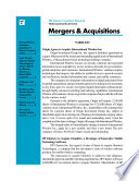Telecom Mergers   Acquisitions