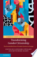 Transforming Gender Citizenship Book PDF
