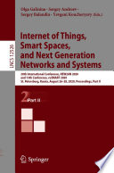 Internet of Things  Smart Spaces  and Next Generation Networks and Systems