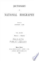 DICTIONARY OF NATIONAL BIOGRAPHY