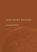 One More Before Goodbye Book