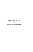 The Book of Vagrom Men and Vagrant Thoughts