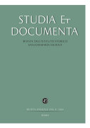 Read Pdf Studia et Documenta  vol  8 2014