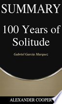Summary of 100 Years of Solitude Book