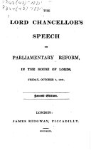 The Lord Chancellor's Speech on Parliamentary Reform