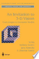 An Invitation to 3 D Vision