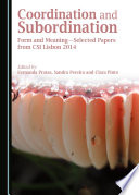 Coordination and Subordination Book