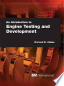 An Introduction to Engine Testing and Development Book